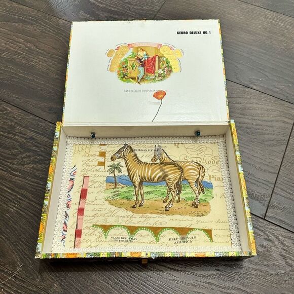 Romeo Y Julieta Vintage Cigar Box Purse Handbag Bag - Picture 3 of 7